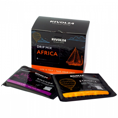™Rivolta Кава в дріпах MIX Africa ™Rivolta Кава в дріпах MIX Africa