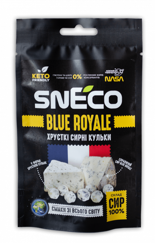 snEco BLUE ROYALE, сир сушений спінений