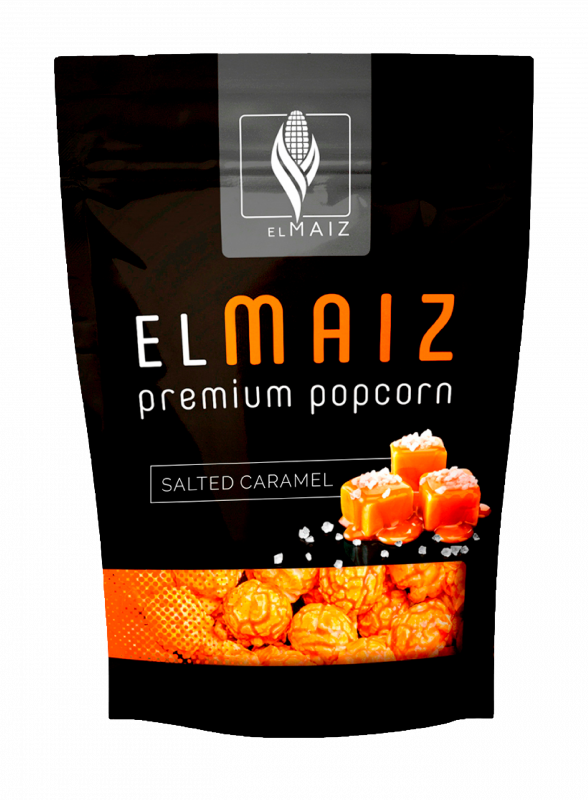 Преміум попкорн у карамелі з морською сіллю El Maiz