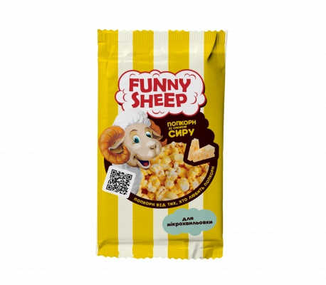 Попкорн з сиром для приготування в м/х печі