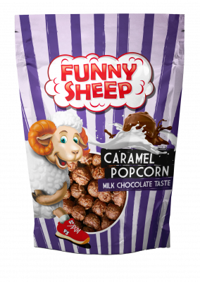 Попкорн у карамелі з молочним шоколадом