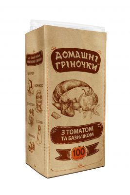 Домашні гріночки з томатом та базиліком